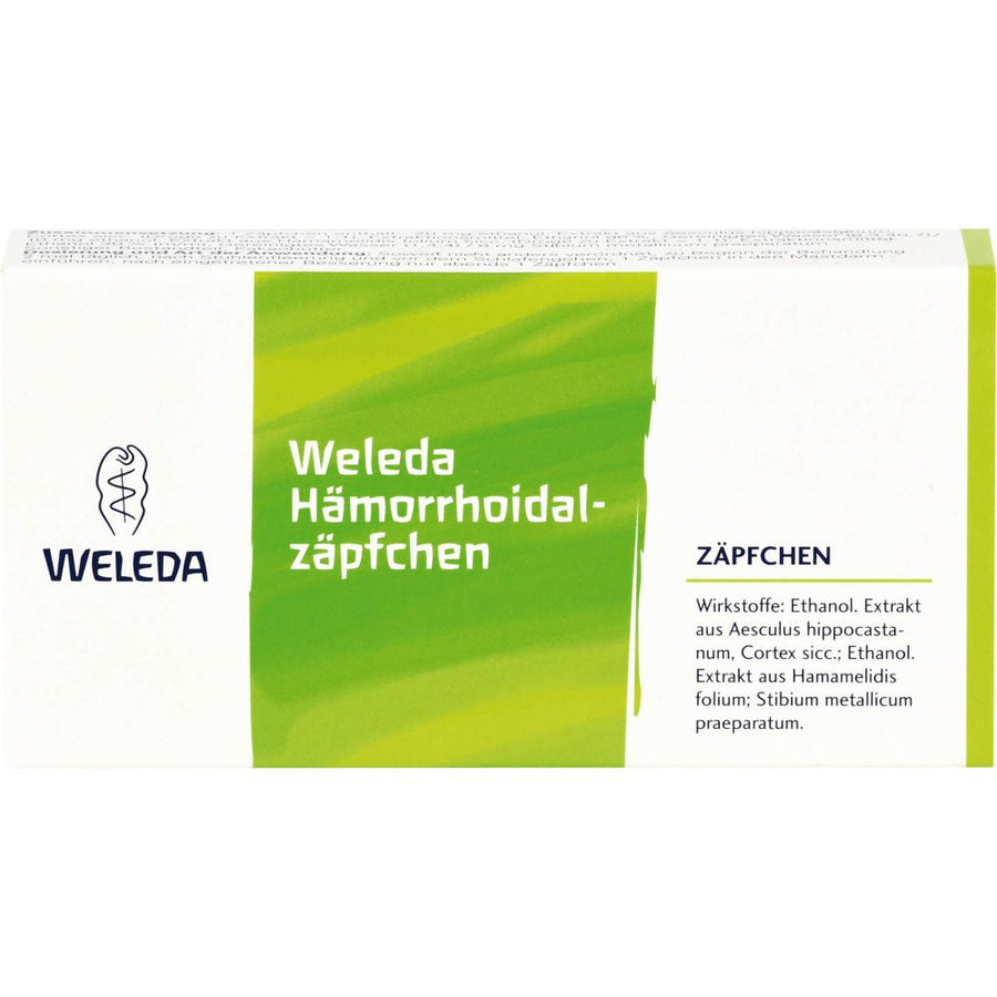 WELEDA Hämorrhoidal Zäpfchen — 10 St — reference packaging