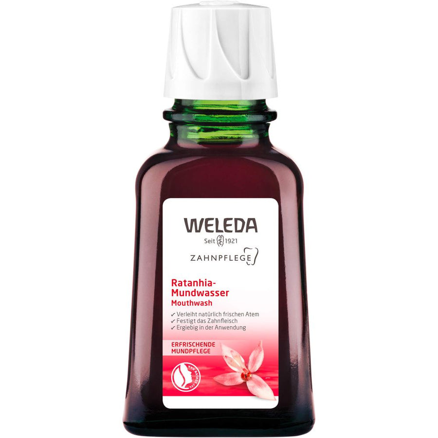 WELEDA Ratanhia Mundwasser — 50 ml — reference packaging