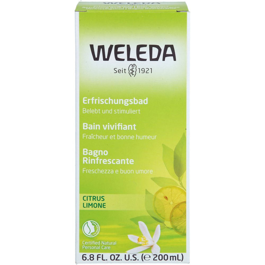 WELEDA Citrus Erfrischungsbad — 200 ml — reference packaging