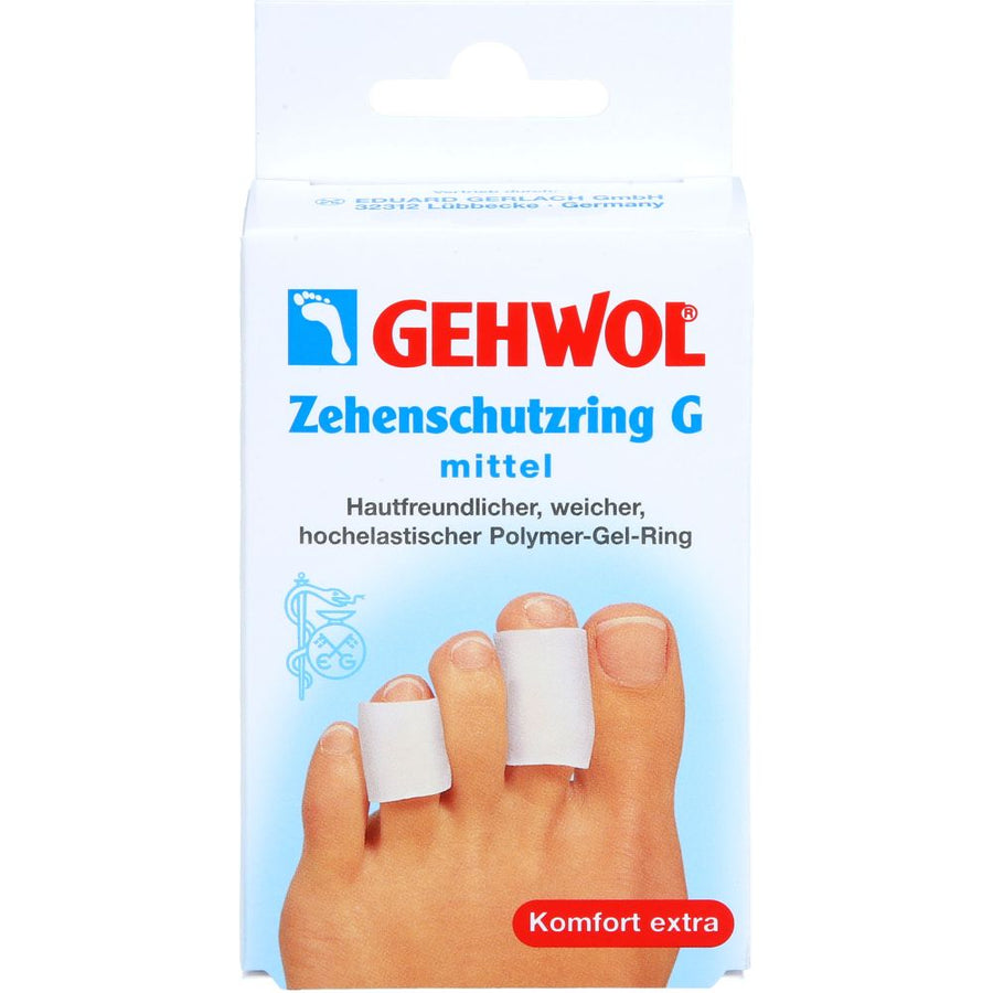 GEHWOL Polymer Gel Zehenschutzring G mittel — 2 St — reference packaging