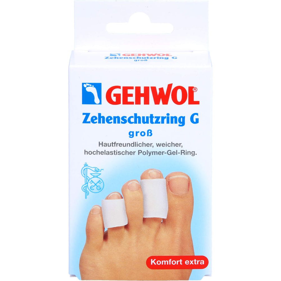 GEHWOL Polymer Gel Zehenschutzring G groß — 2 St — reference packaging