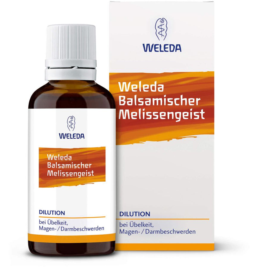 WELEDA balsamischer Melissengeist — 50 ml — reference packaging