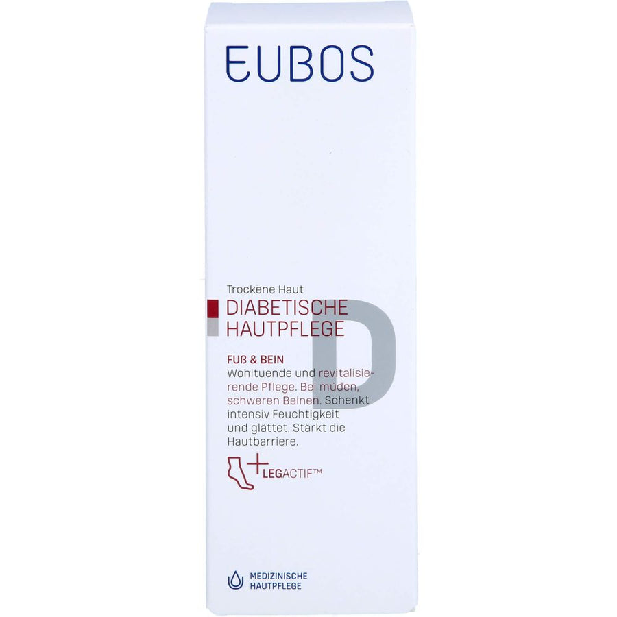 EUBOS DIABETISCHE HAUT PFLEGE Fuß+Bein Creme — 100 ml — reference packaging