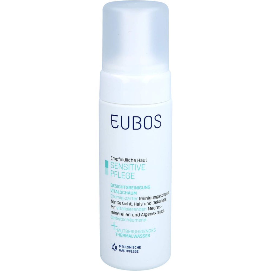 EUBOS SENSITIVE Pflege Vitalschaum Gesichtsreinig. — 150 ml — reference packaging