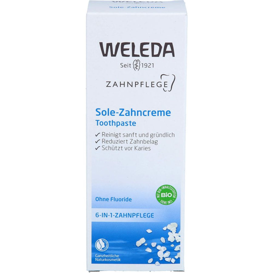 WELEDA Sole Zahncreme — 75 ml — reference packaging