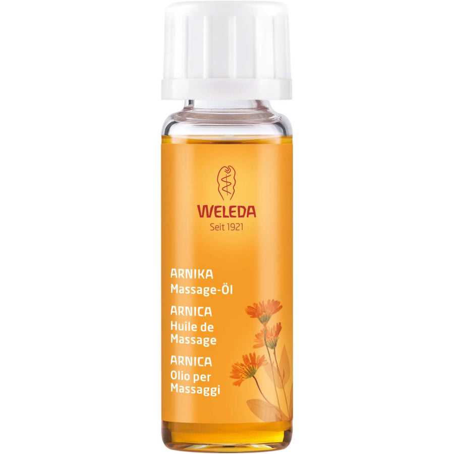 WELEDA Arnika Massageöl — 10 ml — reference packaging
