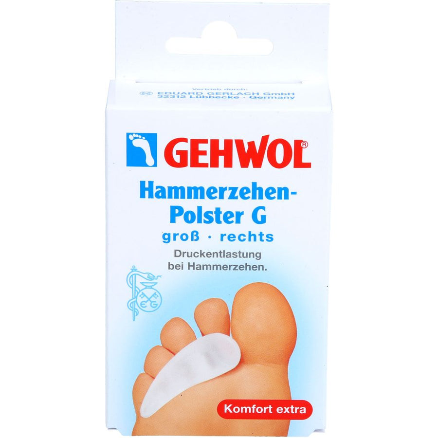 GEHWOL Polymer Gel Hammerzehenpolster G rechts — 1 St — reference packaging