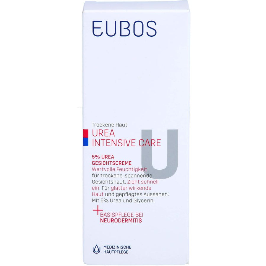 EUBOS TROCKENE Haut Urea 5% Gesichtscreme — 50 ml — reference packaging