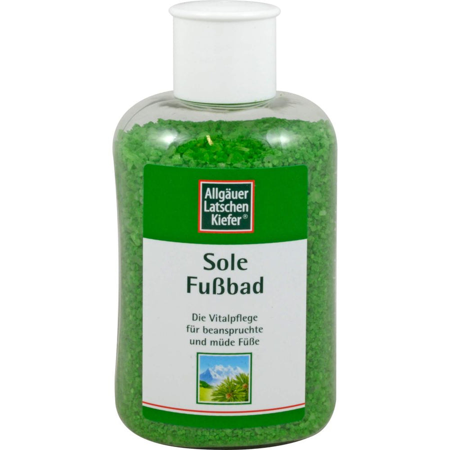 ALLGÄUER LATSCHENK. Sole Fußbad — 350 g — reference packaging