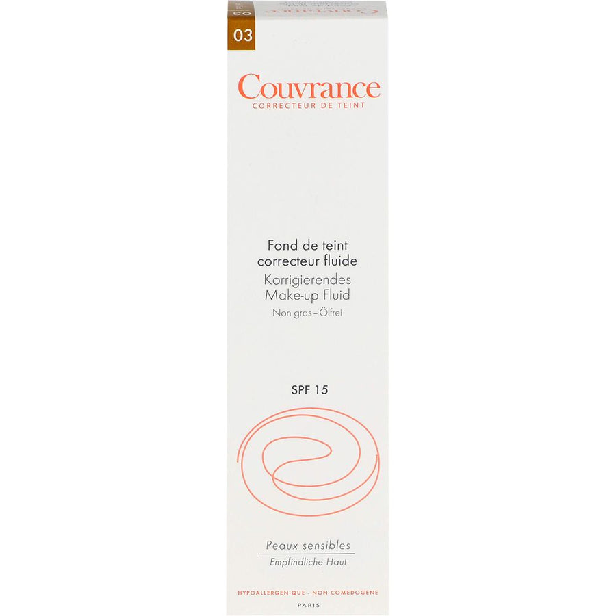 AVENE Couvrance korrigier.Make-up Fluid sand 3.0 — 30 ml — reference packaging