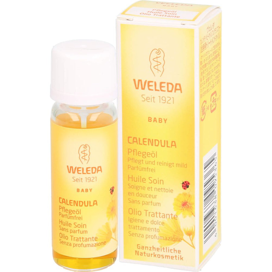 WELEDA Calendula Pflegeöl parfümfrei — 10 ml — reference packaging