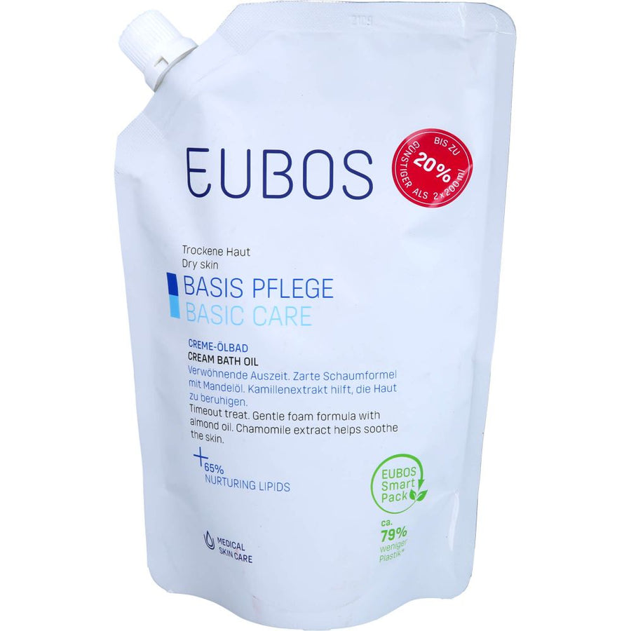 EUBOS CREME Ölbad Nachf.Btl. — 400 ml — reference packaging