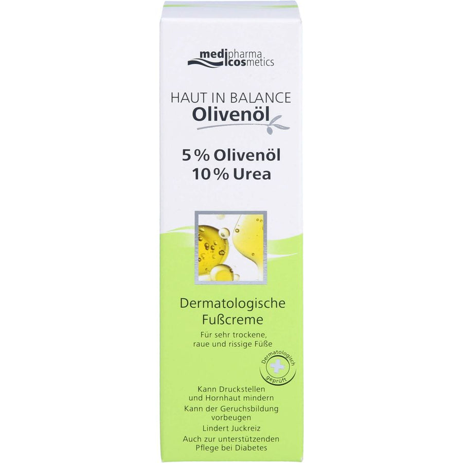 HAUT IN BALANCE Olivenöl Fußcr.5%Oliven.10%Urea — 100 ml — reference packaging