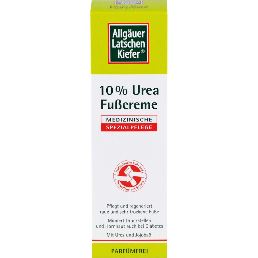 ALLGÄUER LATSCHENK. 10% Urea Fußcreme — 100 ml — reference packaging