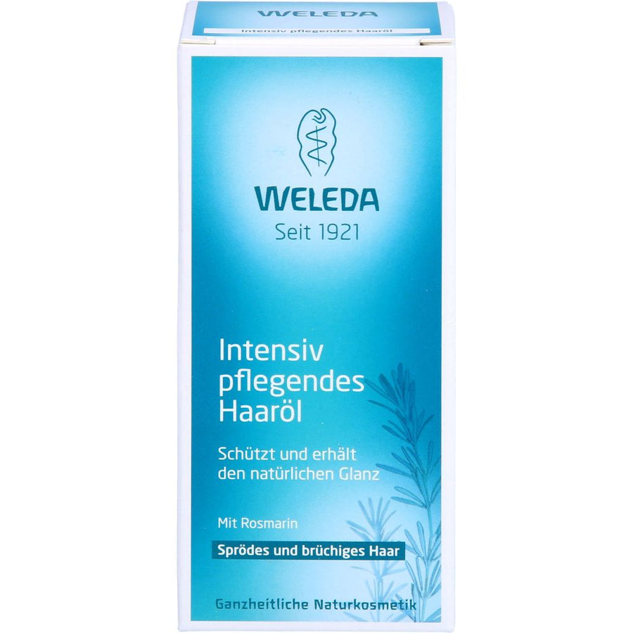 WELEDA intensiv pflegendes Haaröl — 50 ml — reference packaging