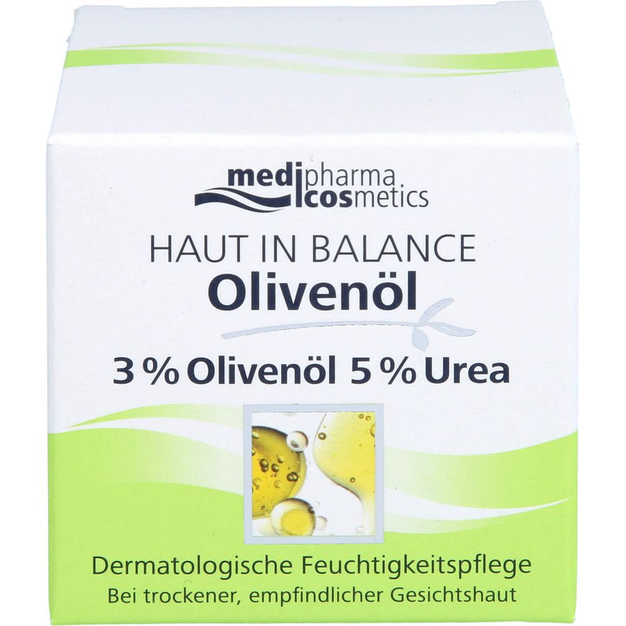 HAUT IN BALANCE Olivenöl Feuchtigkeitspflege 3% — 50 ml — reference packaging