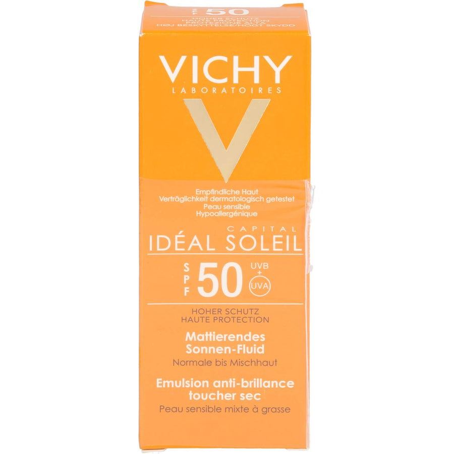 VICHY CAPITAL Soleil Sonnen-Fluid LSF 50 — 50 ml — reference packaging