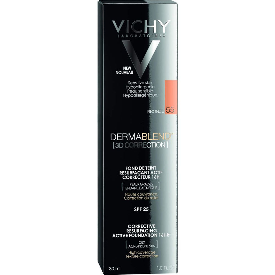 VICHY DERMABLEND 3D Make-up 55 — 30 ml — reference packaging