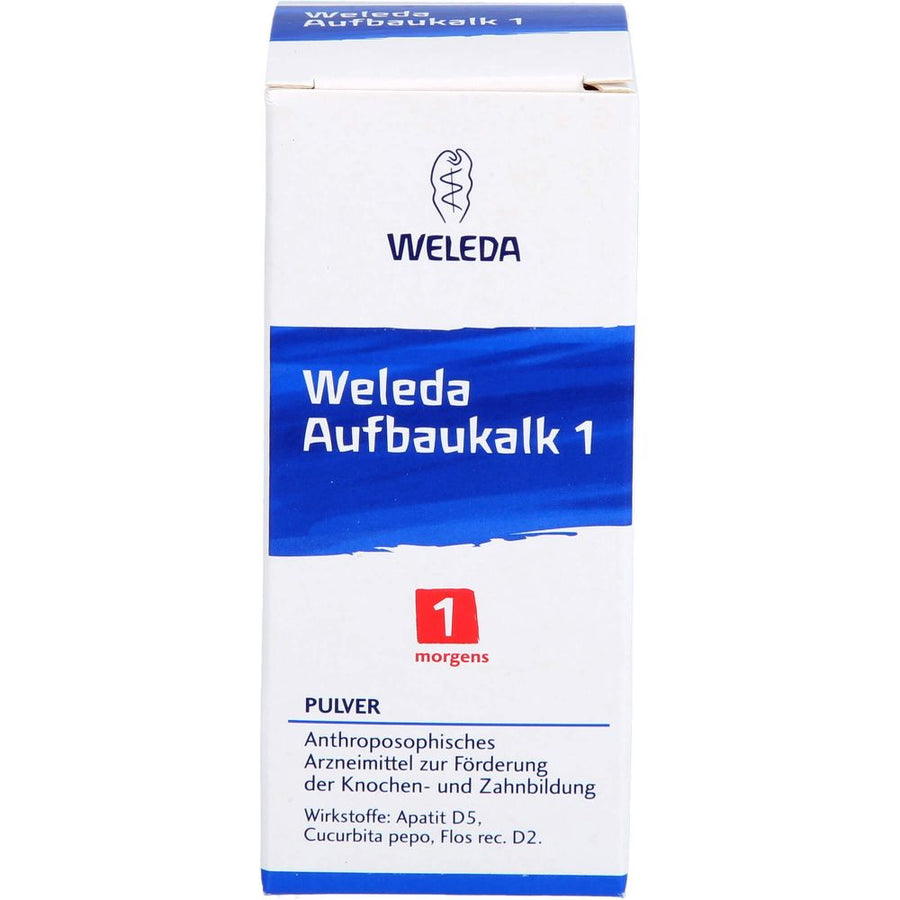 WELEDA Aufbaukalk 1 Pulver — 45 g — reference packaging