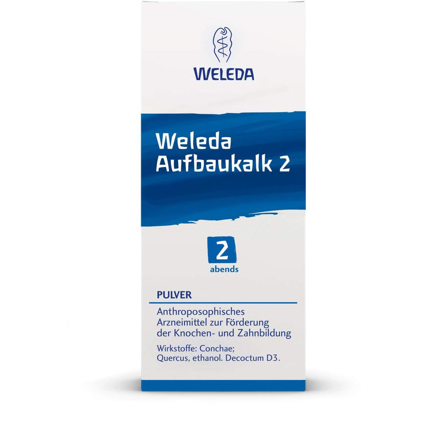 WELEDA Aufbaukalk 2 Pulver — 45 g — reference packaging