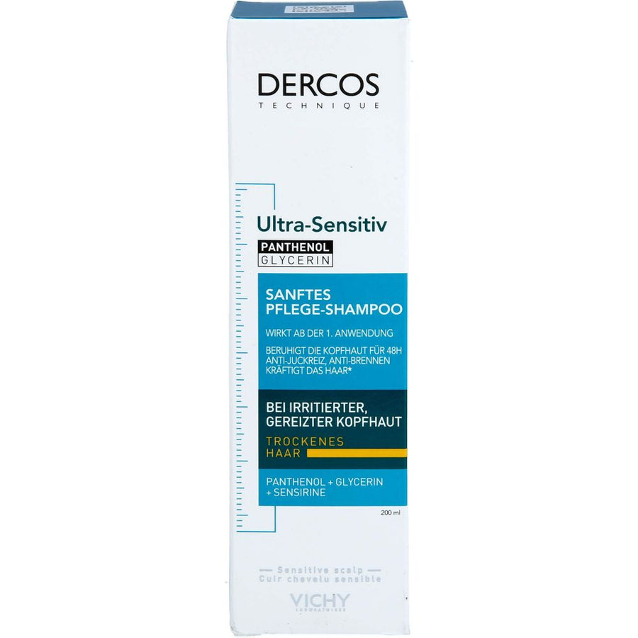 VICHY DERCOS ultra-sensitiv Shampoo trock.Kopfhaut — 200 ml — reference packaging