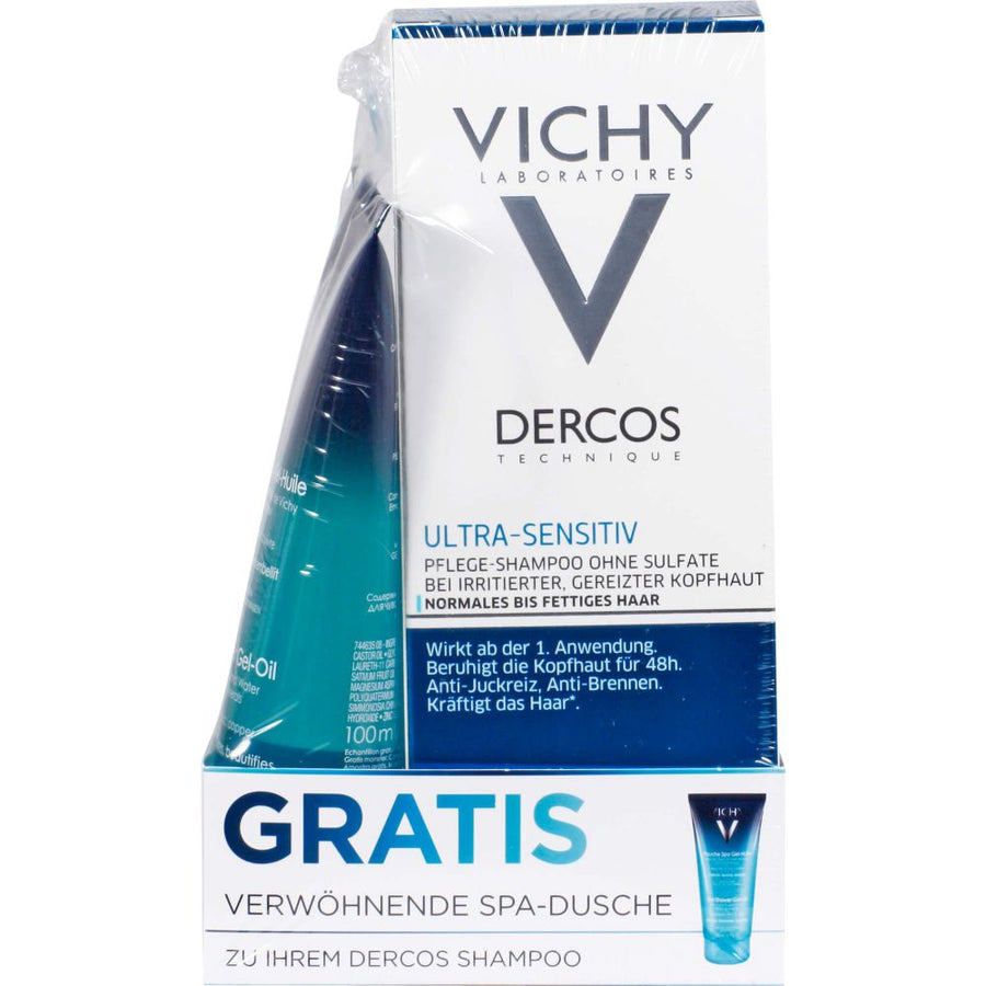 VICHY DERCOS ultra-sensitiv Shampoo fett.Kopfhaut — 200 ml — reference packaging