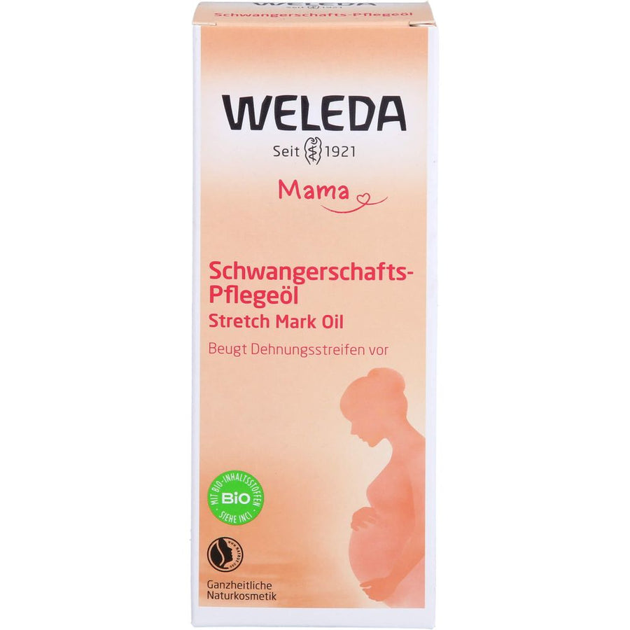 WELEDA Schwangerschaftspflegeöl — 100 ml — reference packaging