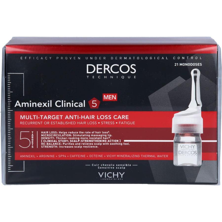 VICHY AMINEXIL Clinical 5 für Männer — 21X6 ml — reference packaging