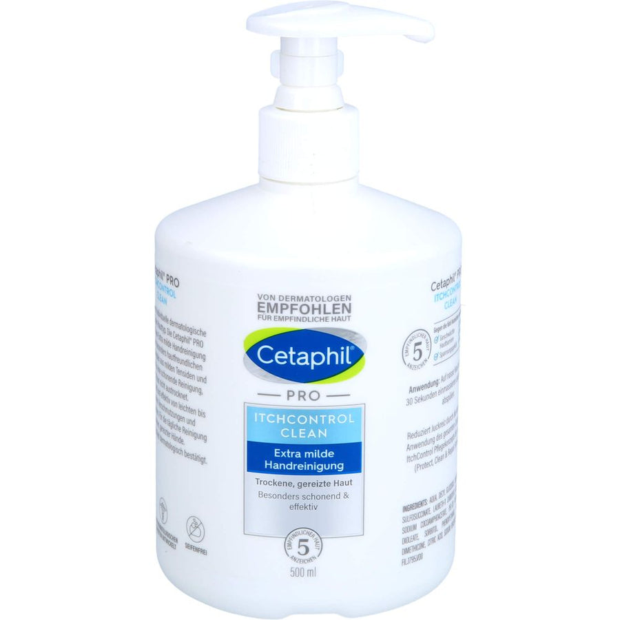 CETAPHIL Pro Itch Control Clean Handreinigung Cr. — 500 ml — reference packaging