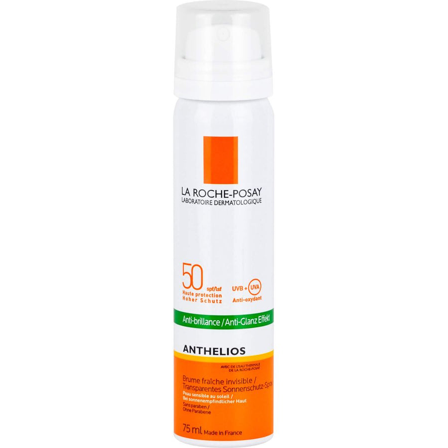 ROCHE-POSAY Anthelios Gesichtsspray LSF 50 — 75 ml — reference packaging