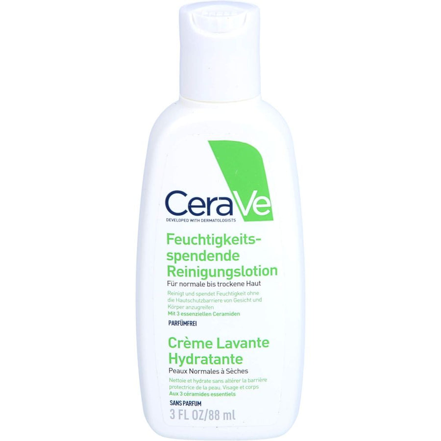 CERAVE feuchtigkeitsspendende Reinigungslotion — 88 ml — reference packaging