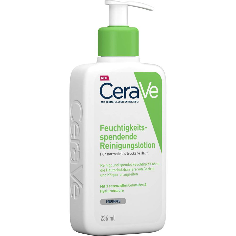 CERAVE feuchtigkeitsspendende Reinigungslotion — 236 ml — reference packaging