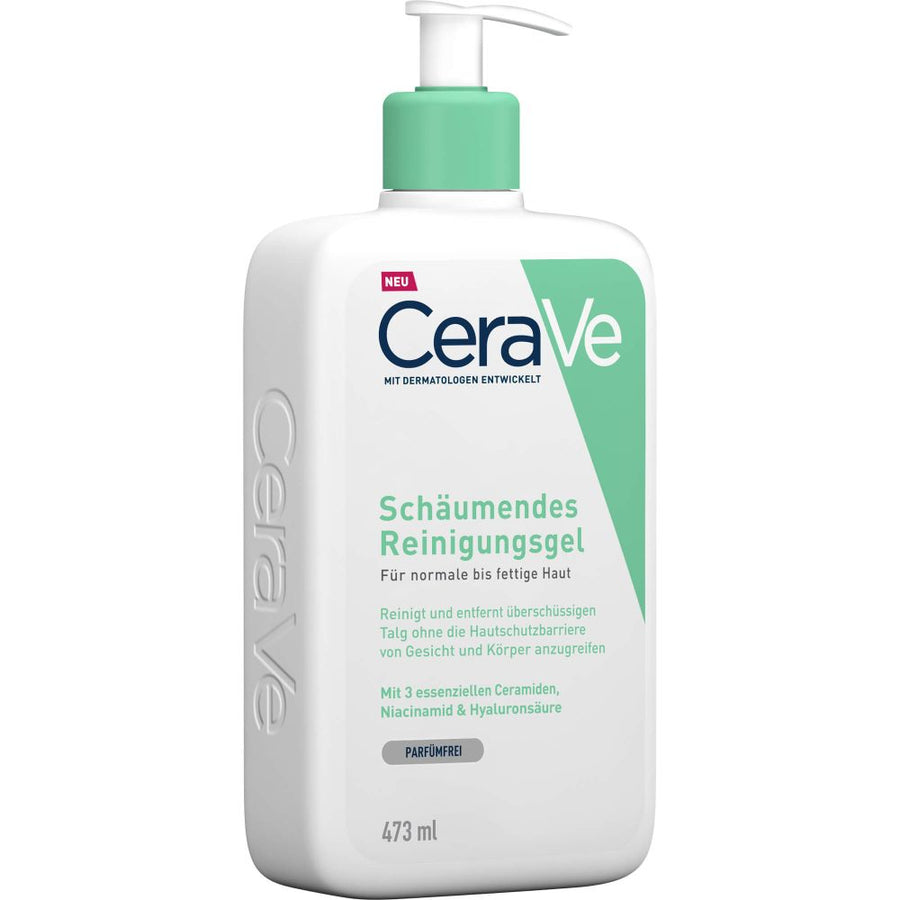 CERAVE schäumendes Reinigungsgel — 473 ml — reference packaging