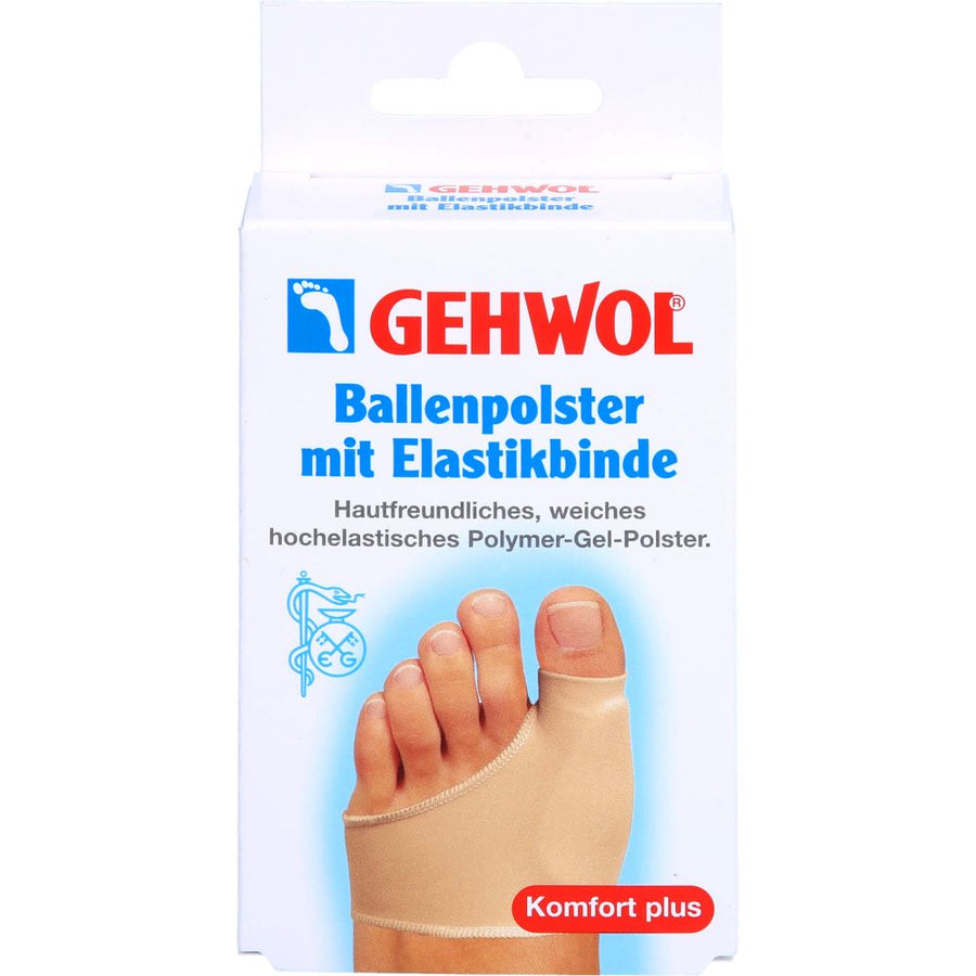 GEHWOL Ballenpolster mit Elastikbinde — 1 St — reference packaging