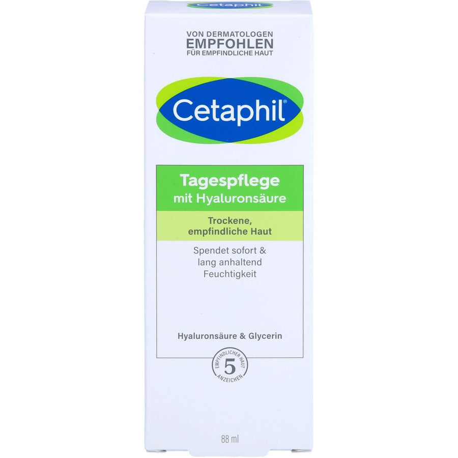 CETAPHIL Tagespflege mit Hyaluronsäure — 88 ml — reference packaging