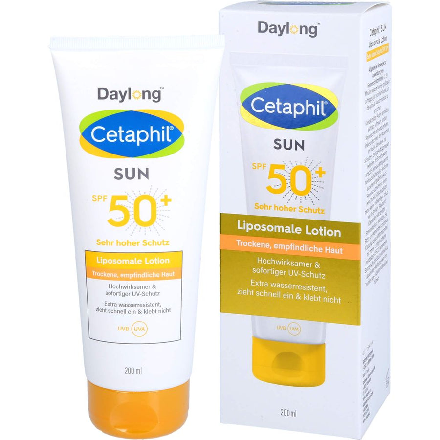 CETAPHIL Sun Daylong SPF 50+ liposomale Lotion — 200 ml — reference packaging