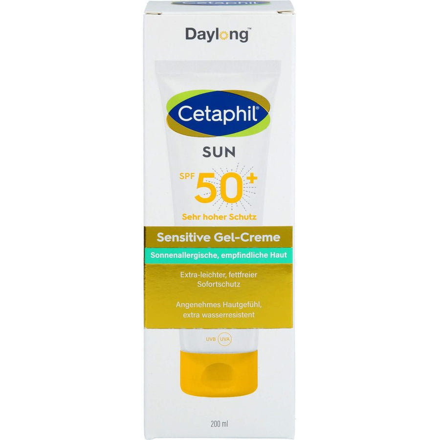 CETAPHIL Sun Daylong SPF 50+ sensitive Gel — 200 ml — reference packaging