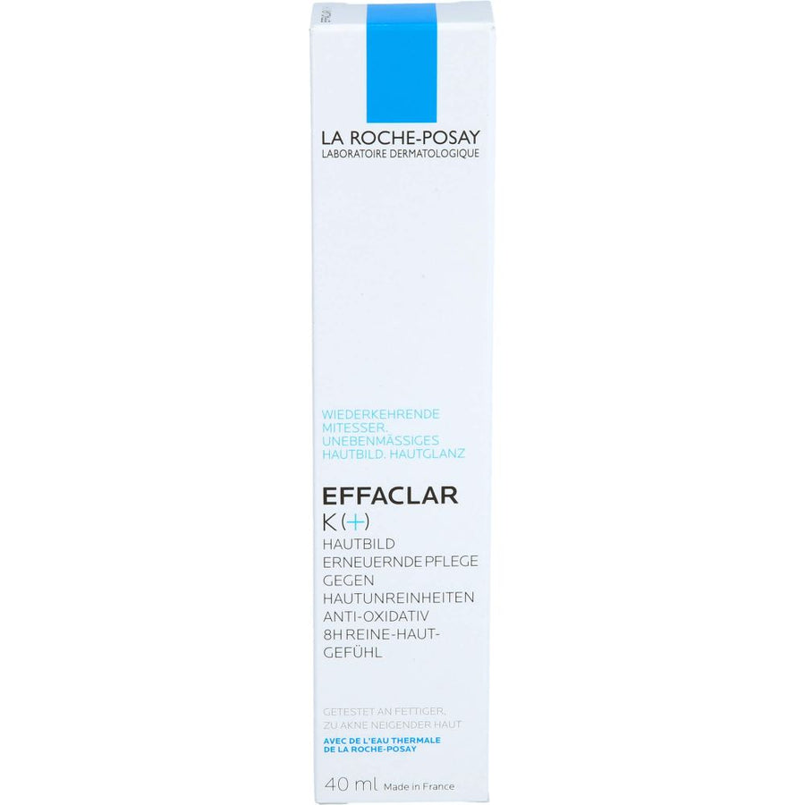 ROCHE-POSAY Effaclar K+ Creme — 40 ml — reference packaging