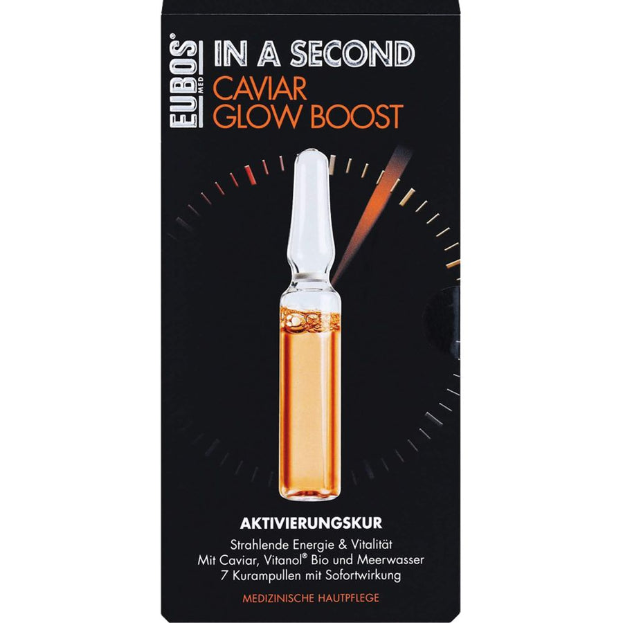 EUBOS IN A SECOND Aktivierungskur CaviarGlow Boost — 7X2 ml — reference packaging