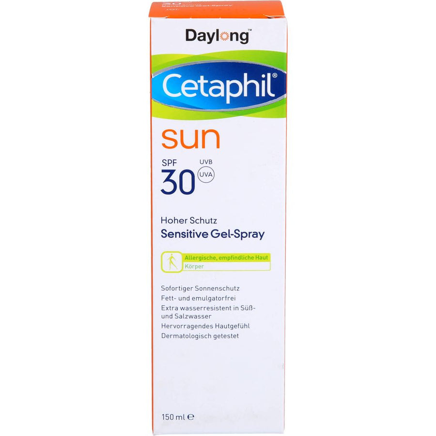 CETAPHIL Sun Daylong SPF 30 sensitive Gel-Spray — 150 ml — reference packaging