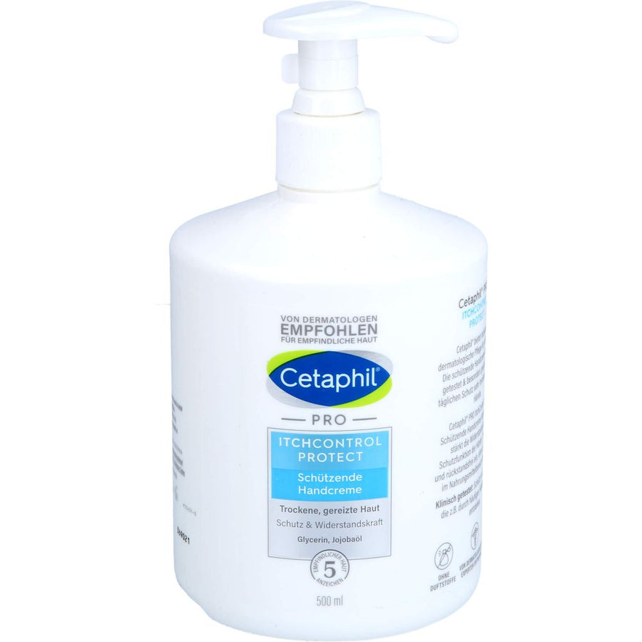 CETAPHIL Pro Itch Control Protect Handcreme — 500 ml — reference packaging