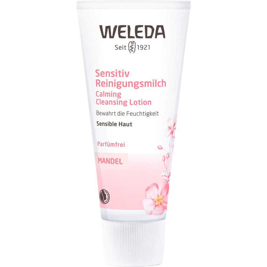 WELEDA Sensitiv Reinigungsmilch Mandel — 75 ml — reference packaging