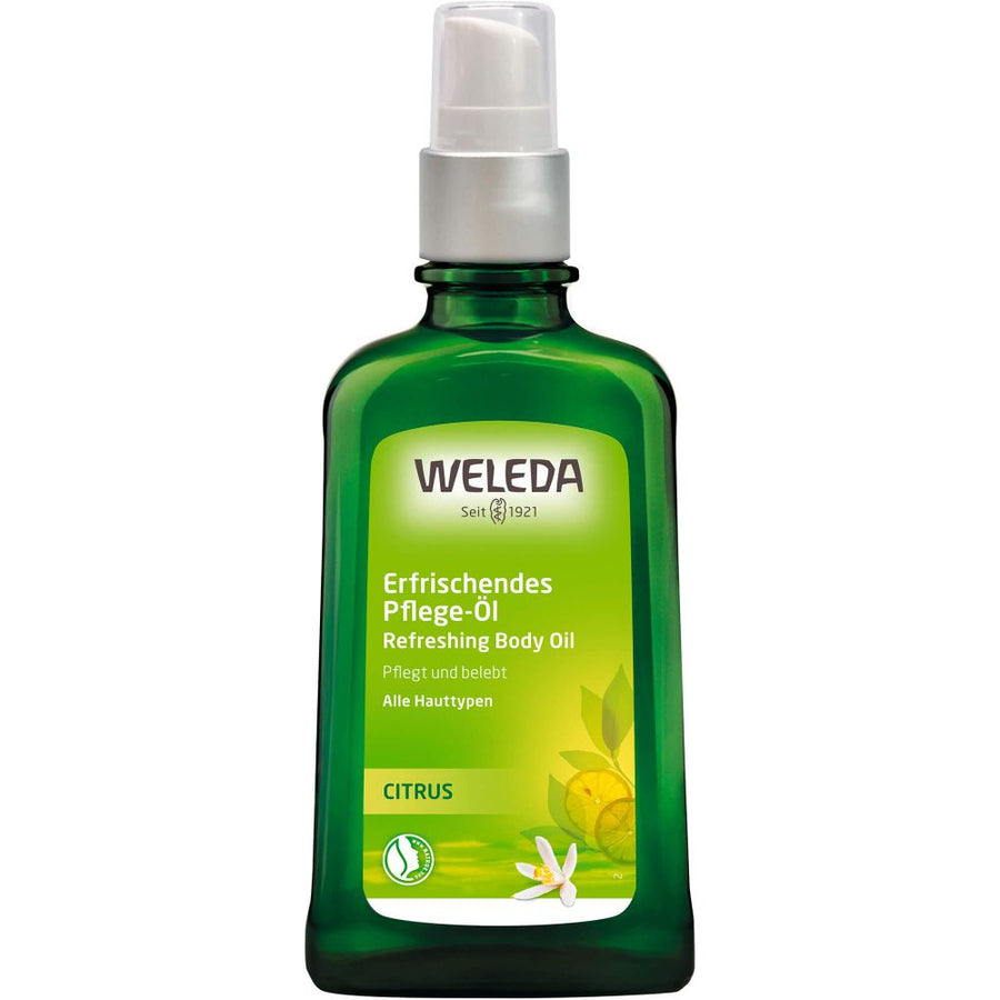 WELEDA Citrus erfrischendes Pflege-Öl — 100 ml — reference packaging