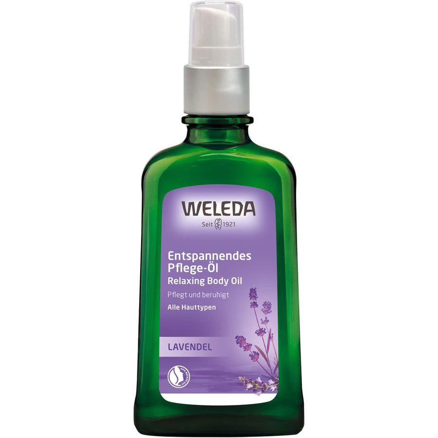 WELEDA Lavendel entspannendes Pflege-Öl — 100 ml — reference packaging