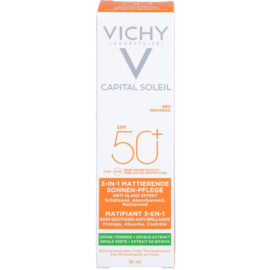 VICHY CAPITAL Soleil matt.Sonnenpflege Cre.LSF 50+ — 50 ml — reference packaging
