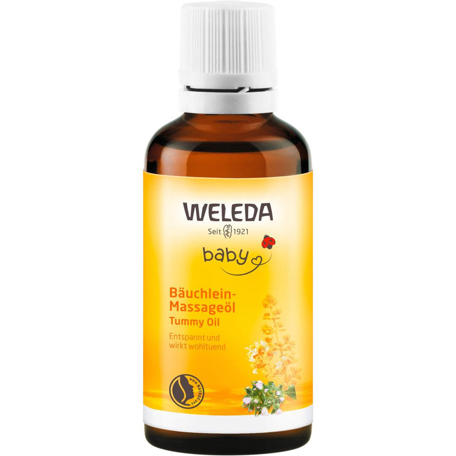 WELEDA baby Bäuchlein-Massageöl — 50 ml — reference packaging