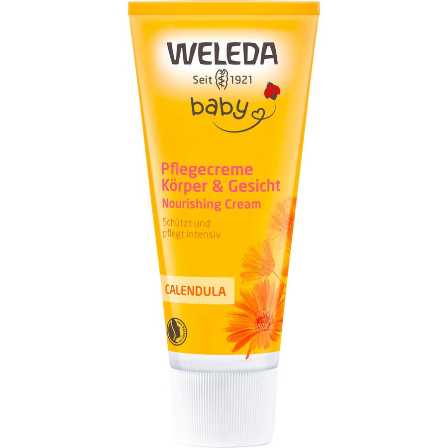 WELEDA baby Calendula Pflegecreme Körper & Gesicht — 75 ml — reference packaging