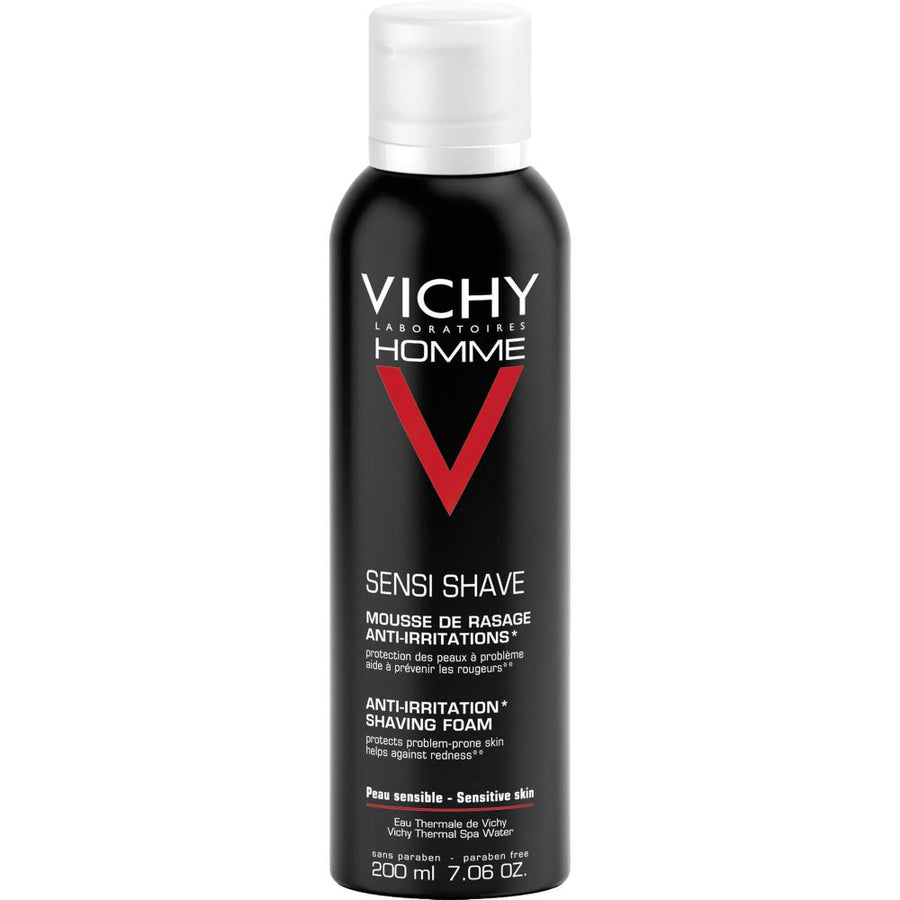 VICHY HOMME Rasierschaum Anti-Hautirritationen — 200 ml — reference packaging