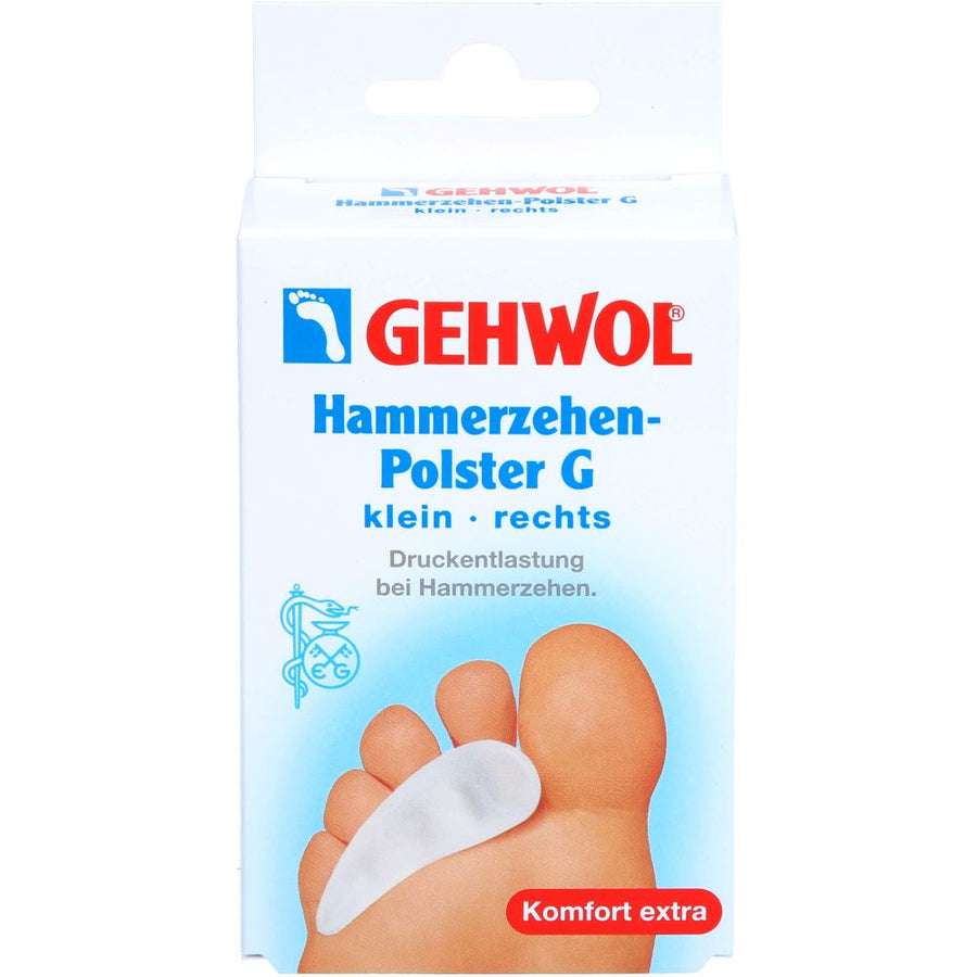 GEHWOL Hammerzehen-Polster G rechts klein — 1 St — reference packaging