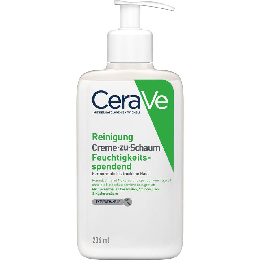 CERAVE Creme-zu-Schaum Reinigung — 236 ml — reference packaging